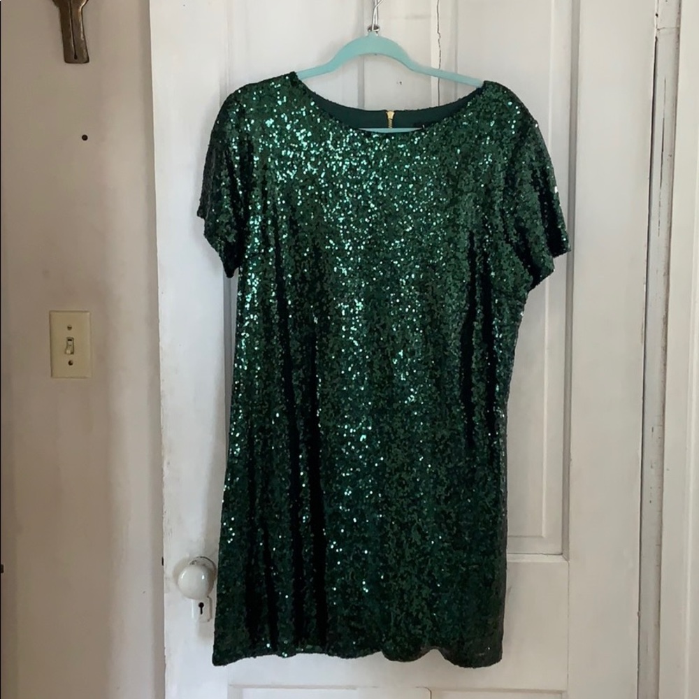 Green Sparkly Dress